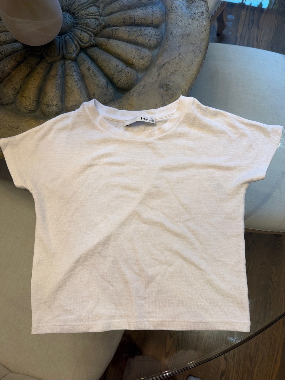 Wilfred free White Short Sleeve Crew Tee